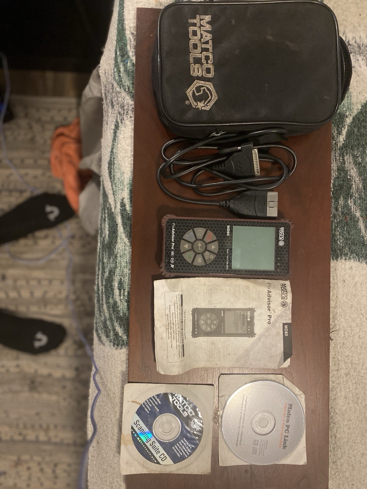Matco MD80 Obd II Scanner With Fix Assist And Live Data