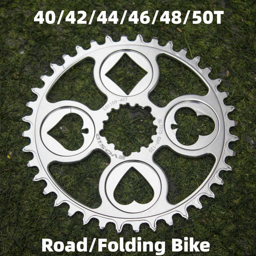 Road Folding Bicycle Poker Chainrings 40/42/44/46/48/50T Narrow Wide Sprockets