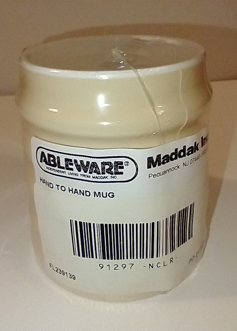 maddak ableware hand to hand mug Brand New