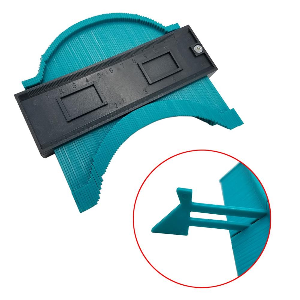 ABS Contour Profile Copy Gauge 0-120mm Measuring Range Device Uneven Contour S