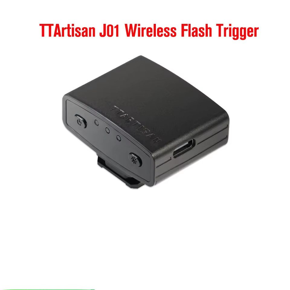 TTArtisan MO1 On-Camera Top Flashlight J01 Wireless Flash Trigger compatible wit