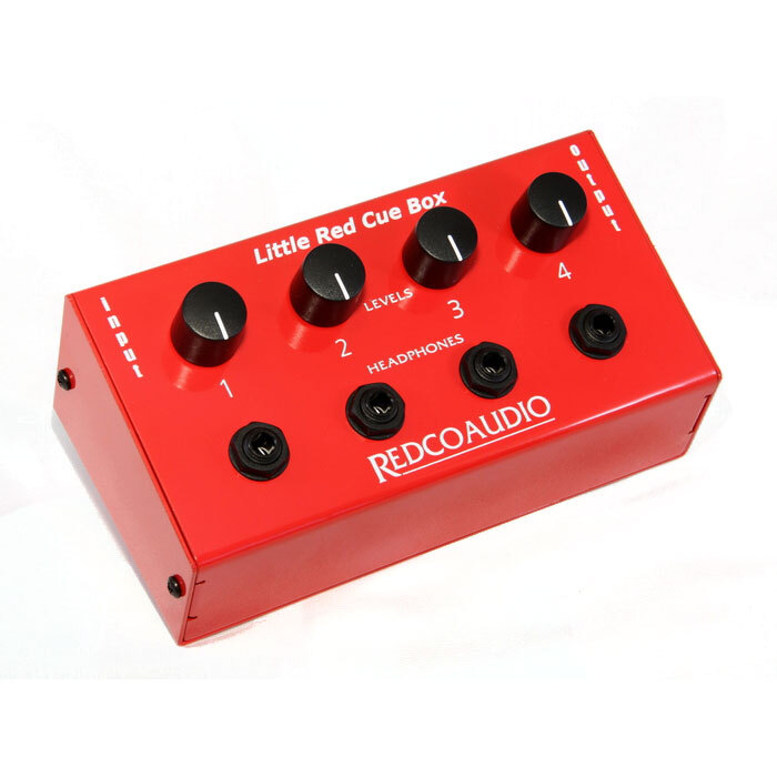 Redco Little Red Cue Box 4-channel Headphone Distribution w/ Volume Controls