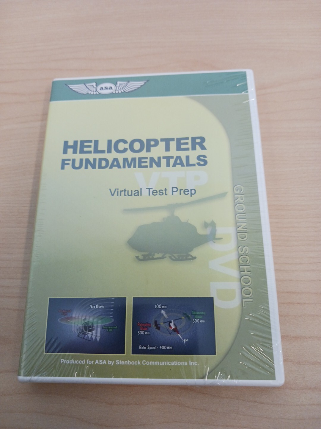 ASA Helicopter Fundamentals Virtual Test Prep DVD: ASA-VTP-HELI NEW SEALED