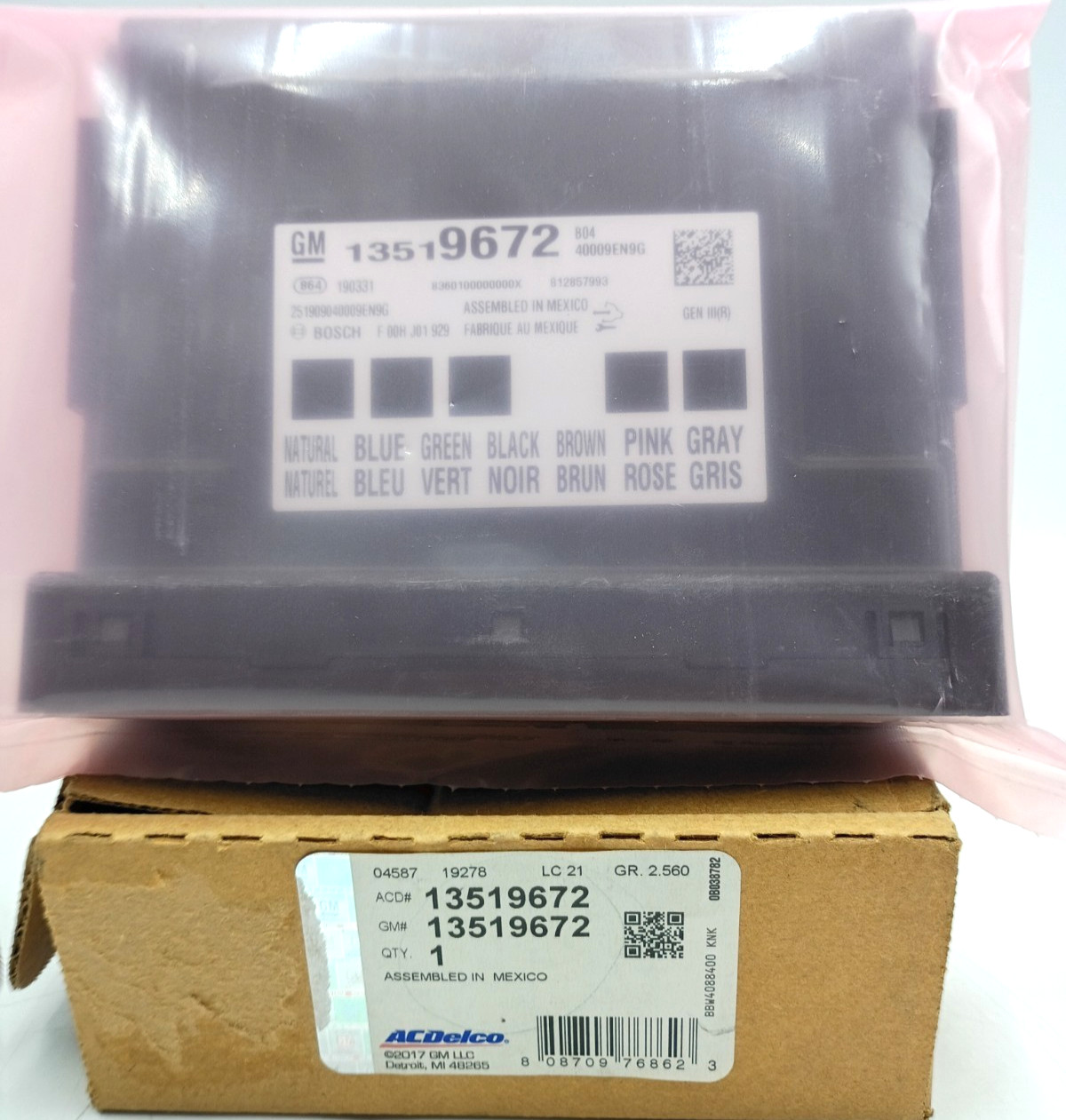 OEM | Body Control Module fits 2018-2021 Equinox GM 13519672