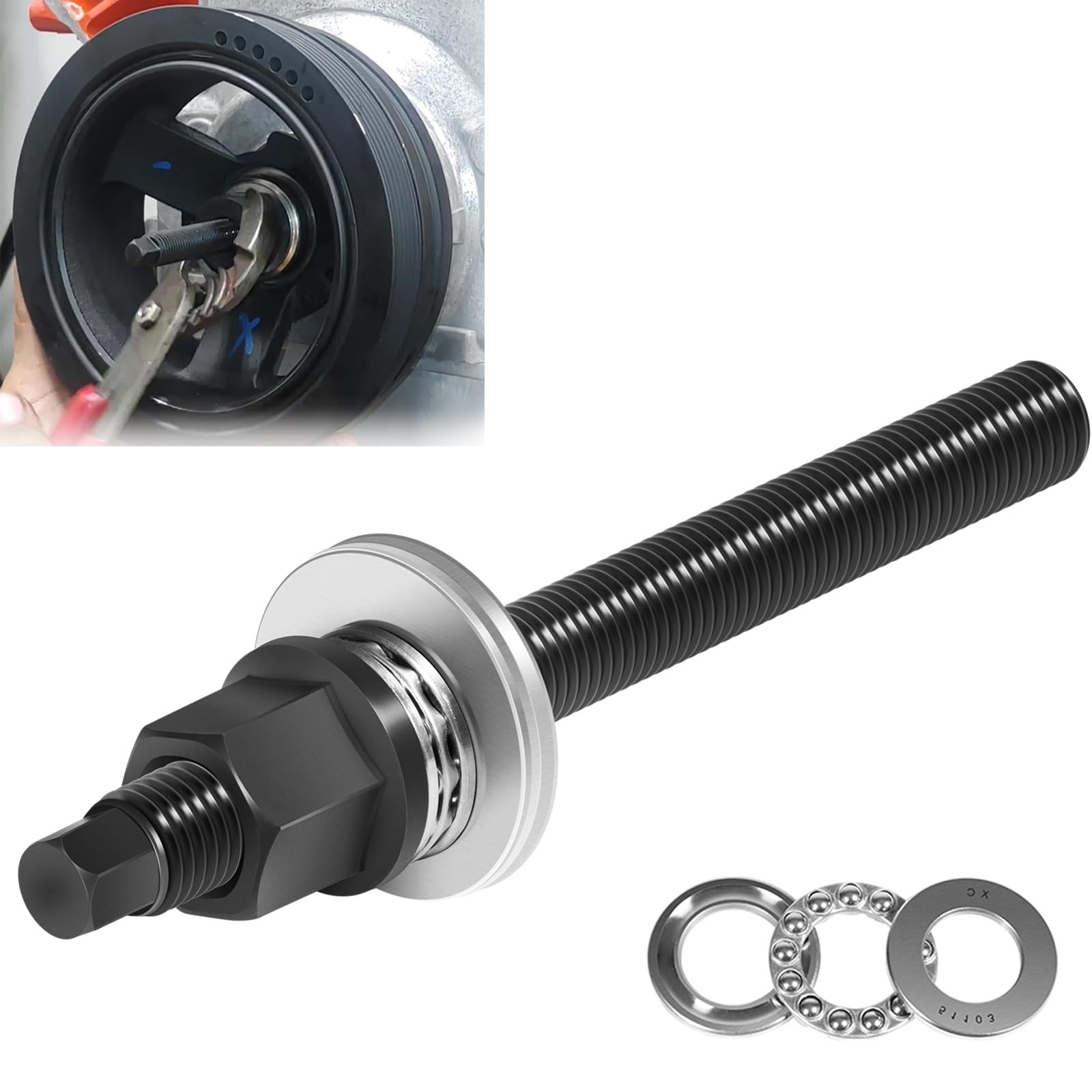 LS Harmonic Balancer Installation Tool Crank Pulley Install Compatible with