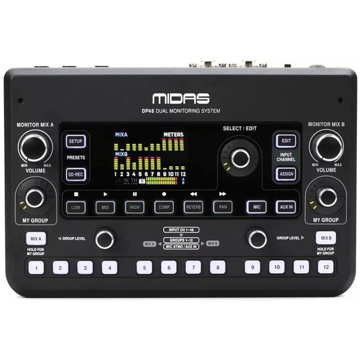 Midas DP48-UL 48-Channel Personal Monitor Mixer