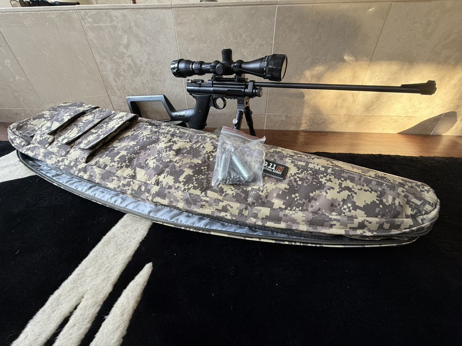 Custom Configuration, Crosman 2240, C02 Bolt Action .22. Many New Extras
