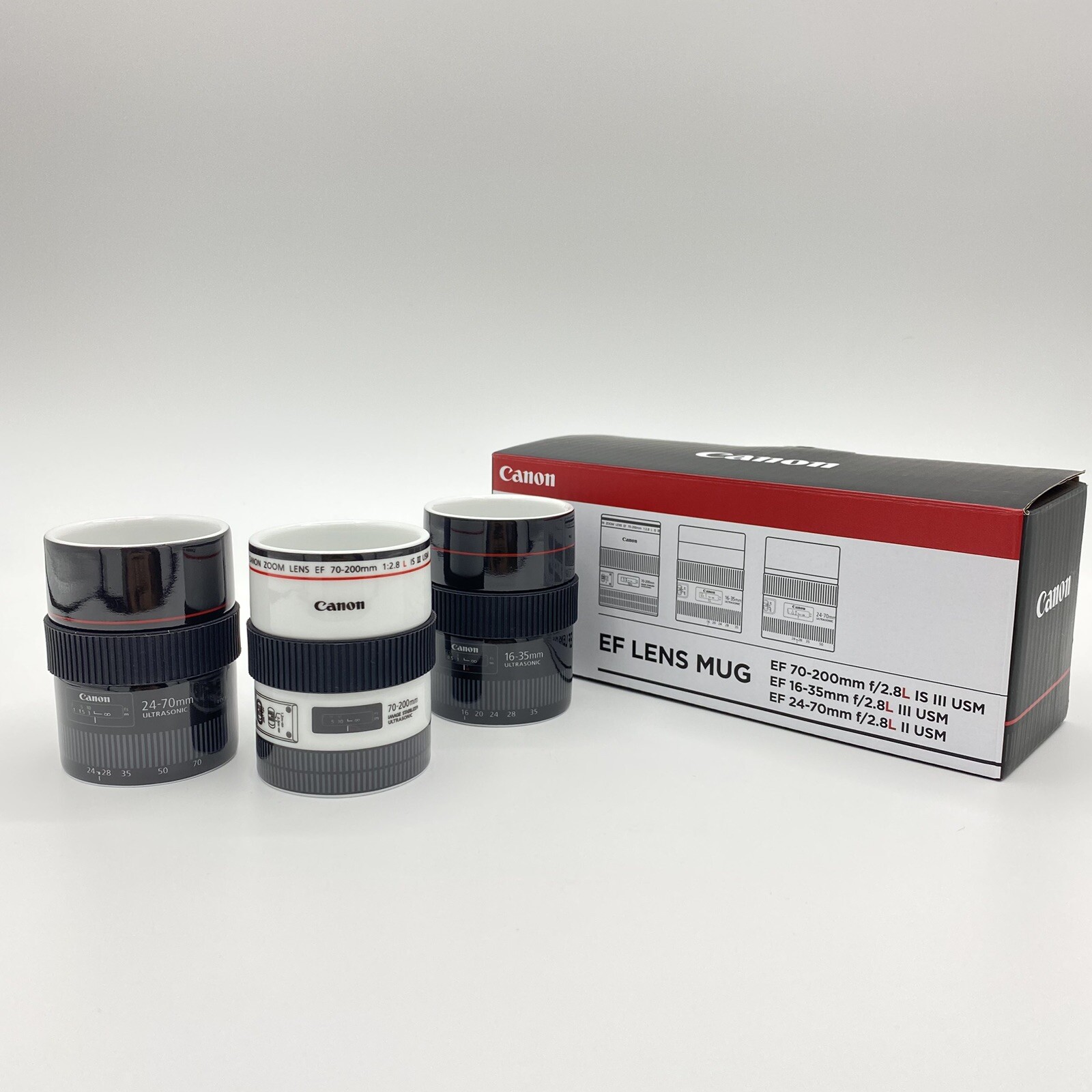 Canon EF LENS Mini Mug cup Discontinued item Original from Japan