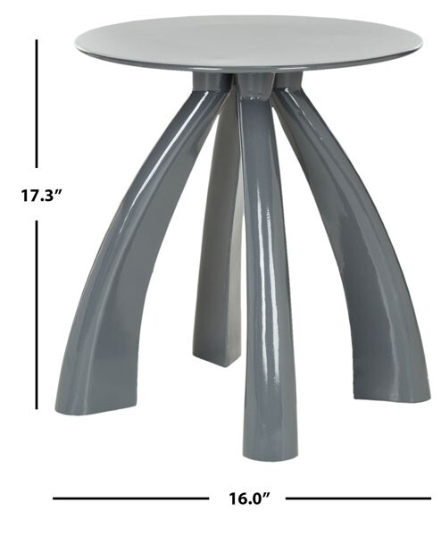 Safavieh Iridium Iron Stool, Reduced Price 2172726602 FOX5511A