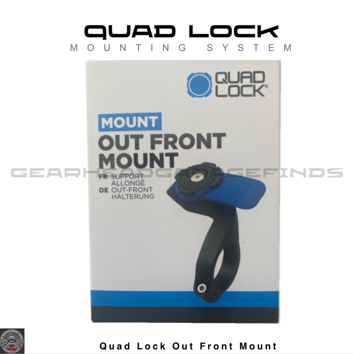 QUAD LOCK Out Front Mount (Mountain Bike, Road Bicycle) NEW IN BOX FAST SHIPPING