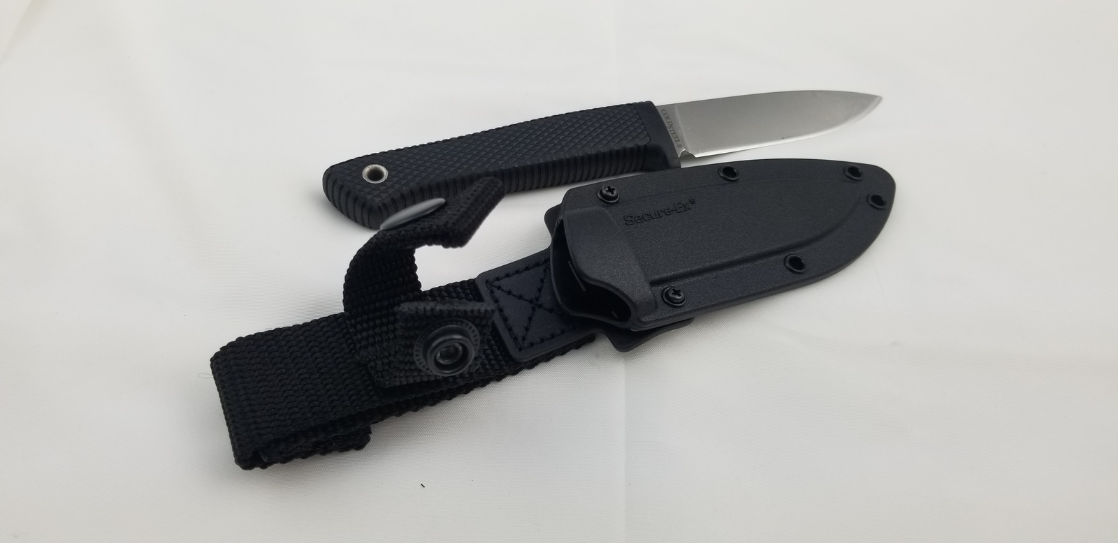 Cold Steel Pendleton Mini Hunter AUS-10A Stainless Fixed Blade Knife 36LPMF