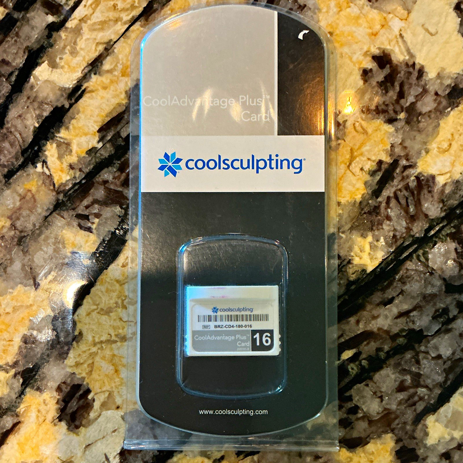 Zeltiq CoolSculpting Advantage Plus 9 cycle Card BRZ-CD4-180-016 Next DAY ship