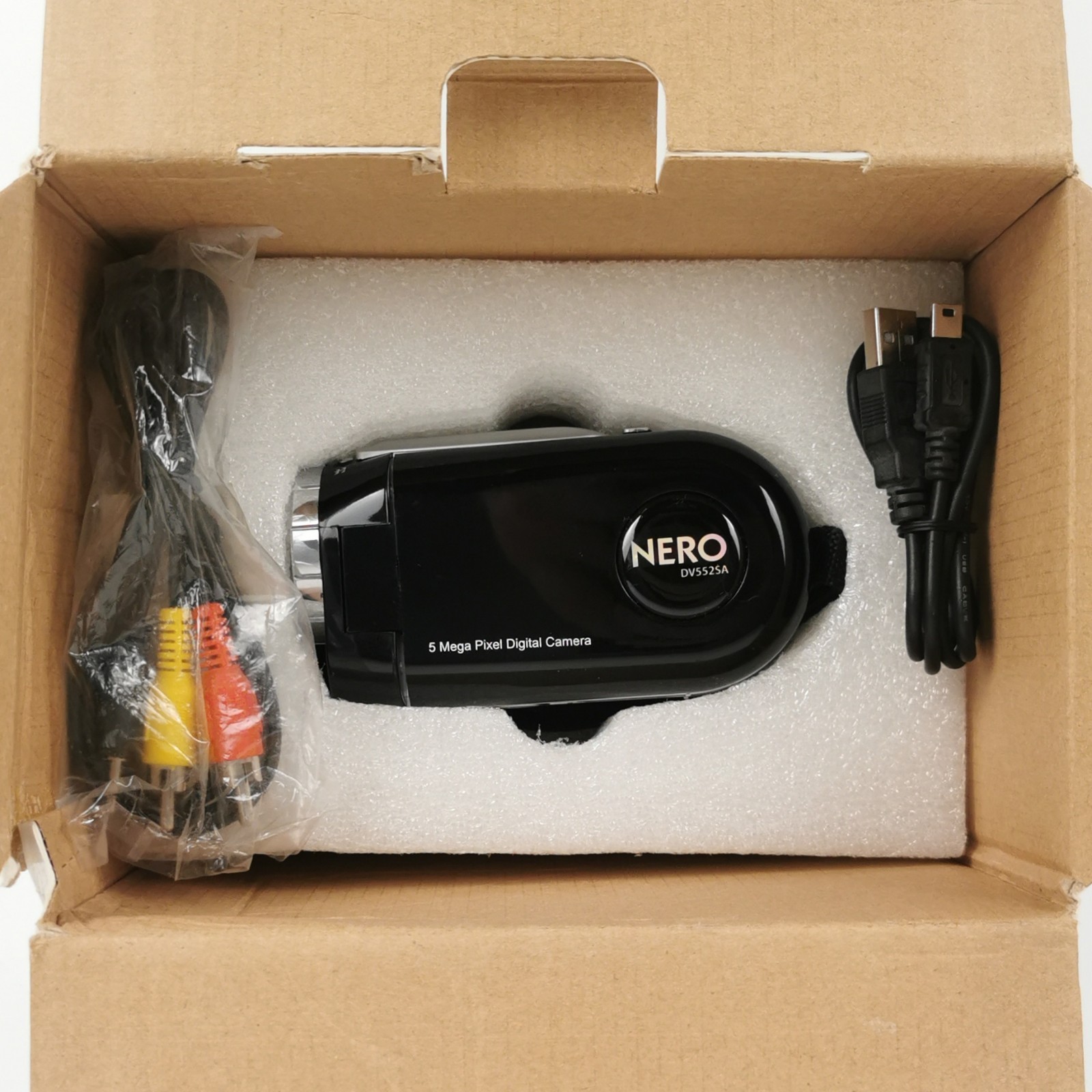Giani Nero DV5525A Digital Video Camera 5MP Boxed Untested Retro Handheld