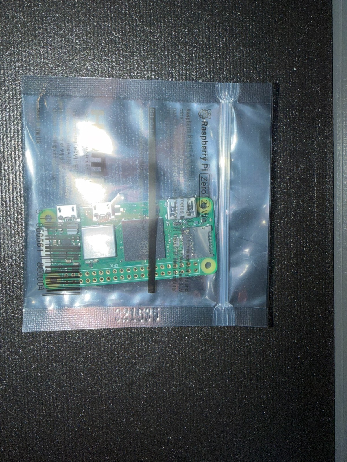 Raspberry Pi Zero 2 W (No Headers)