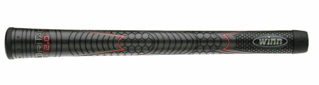 Winn DRI-TAC 2.0 STANDARD Jet Black Golf Grip 52DT-JBK