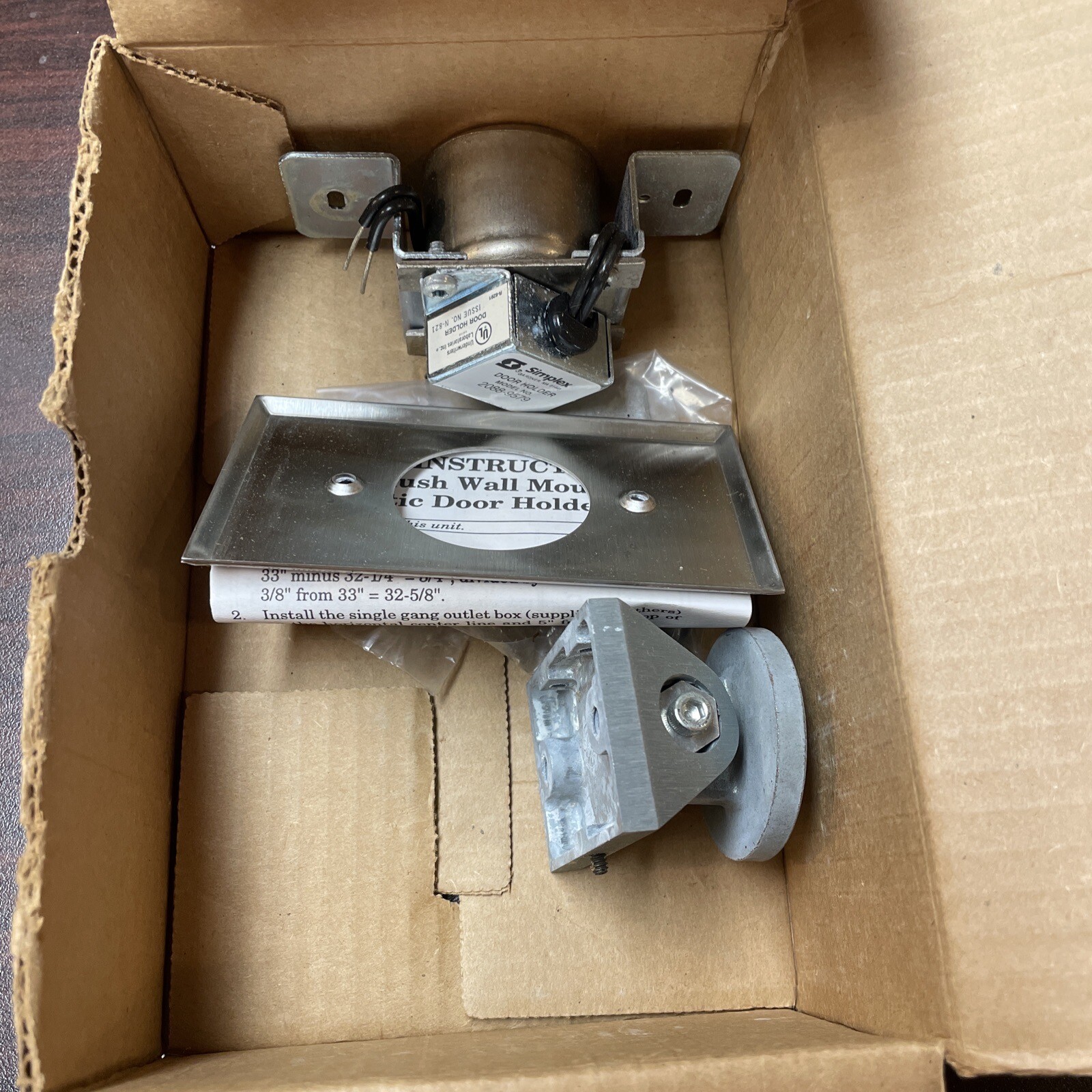NIB Simplex 2088-9579 Electromagnetic Flush Door Holder