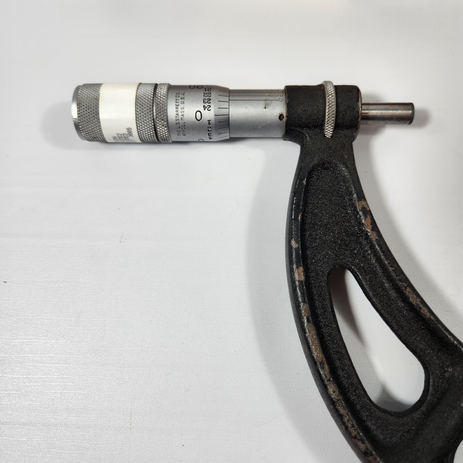 Starrett No. 436 Outside Micrometer 6"-7" Range