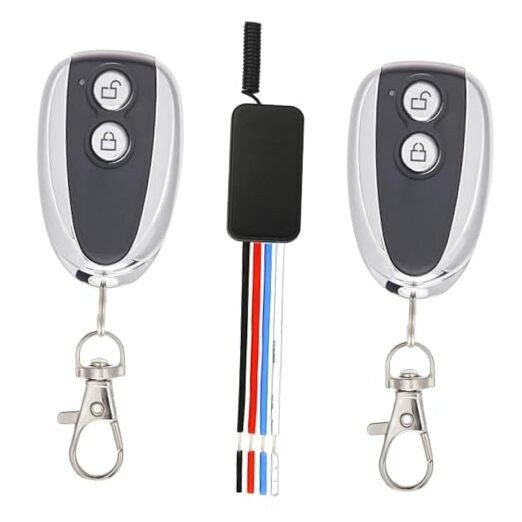 12V 3A Wireless Remote Switch Remote Light Switch 164-Foot Wireless