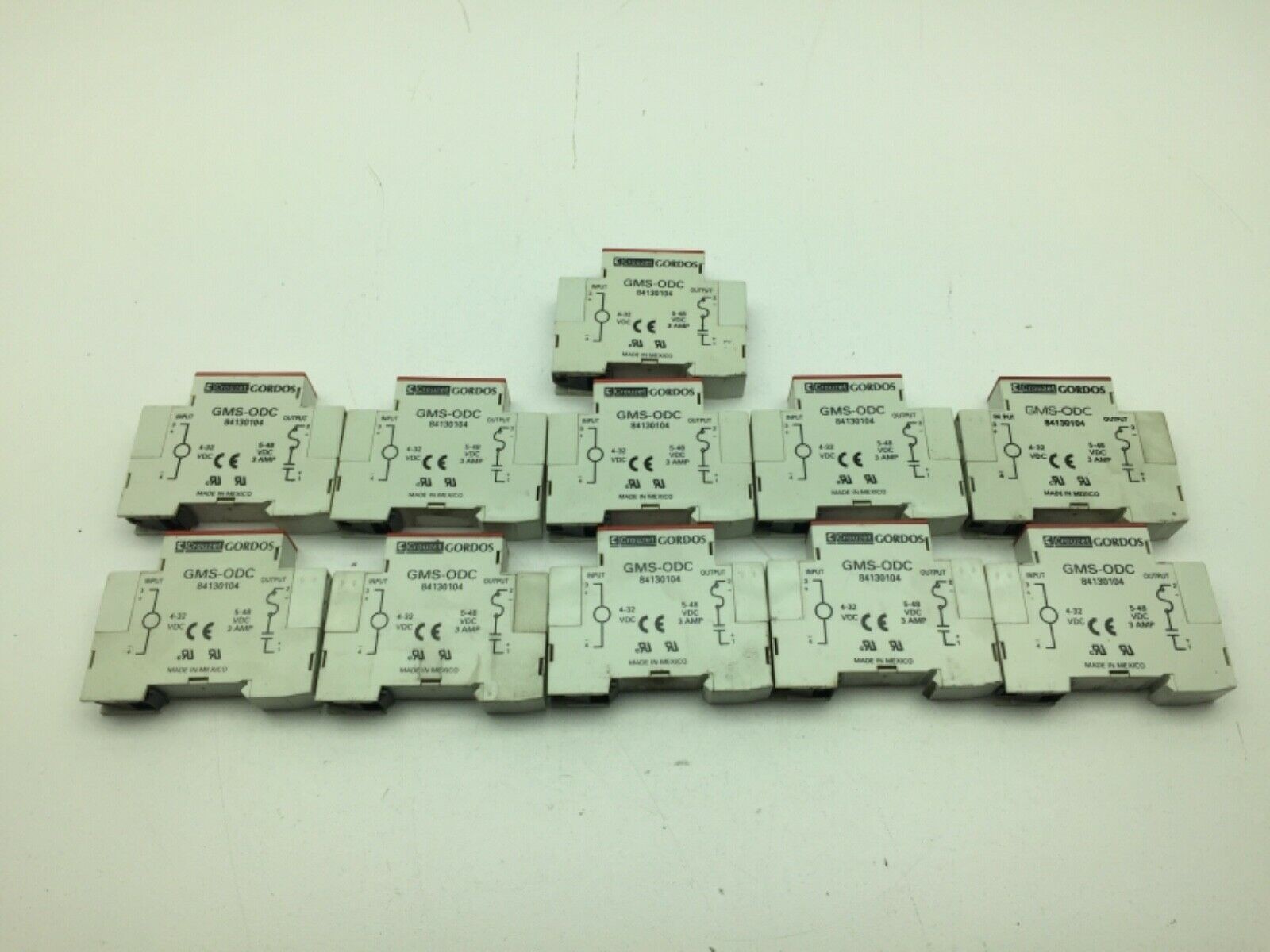 Crouzet Gordos GMS-ODC Output Module 5-48VDC 3A Lot of 11