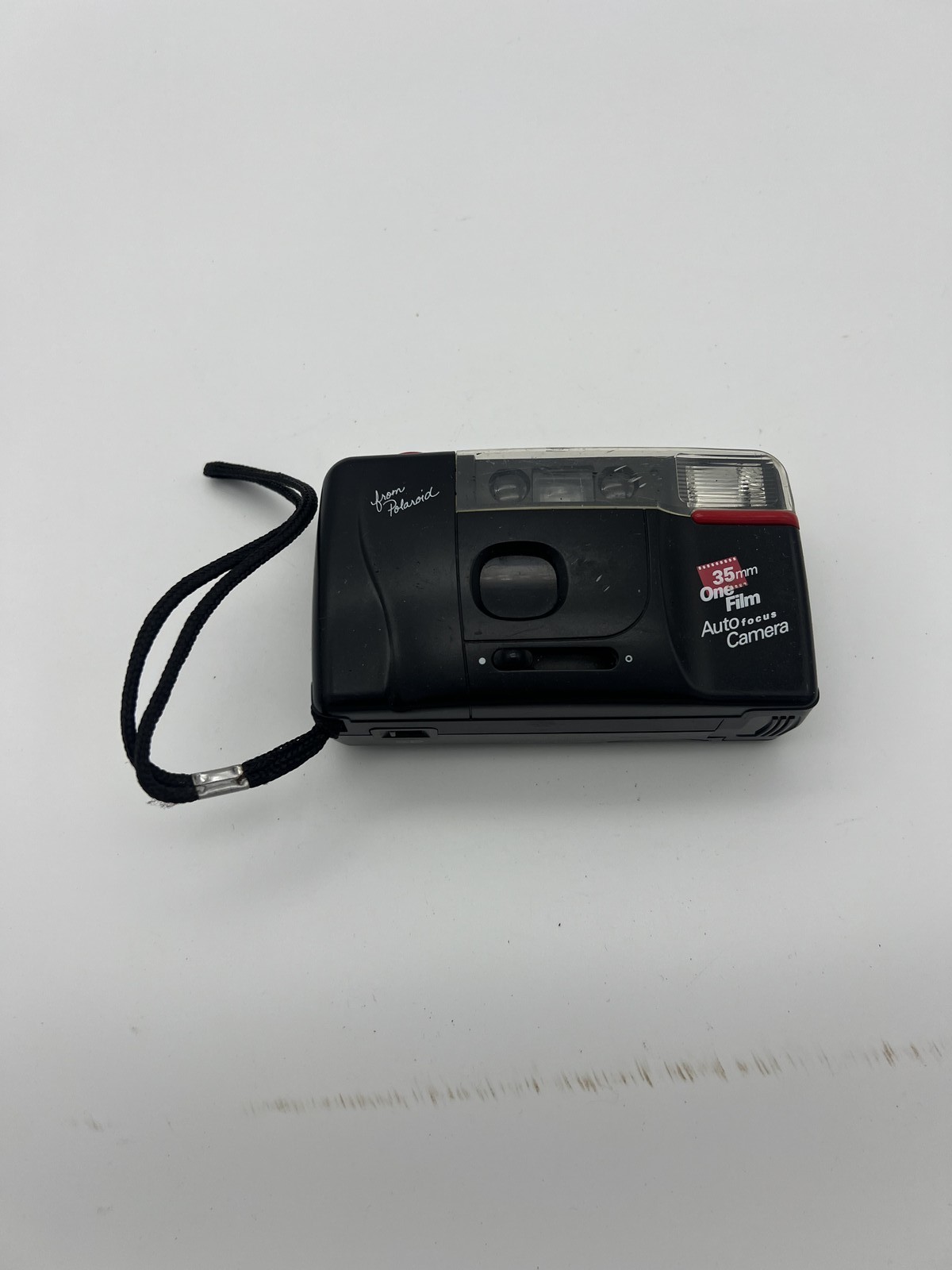 Polaroid OneFilm Autofocus 35mm Point & Shoot Film Camera Built-in Flash TESTED