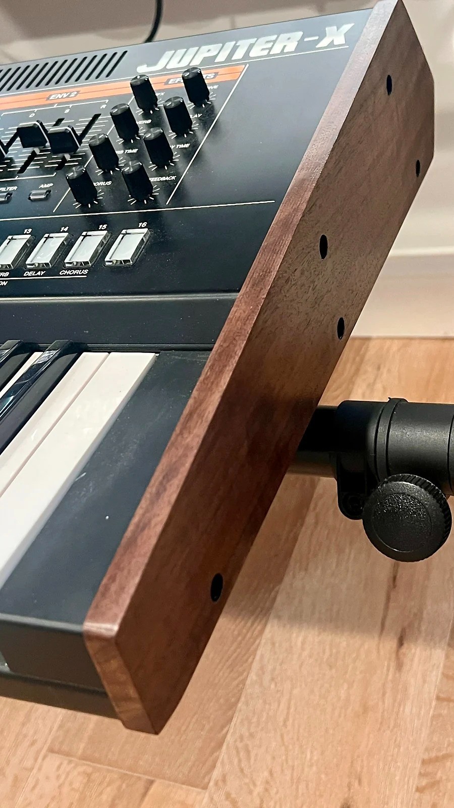 Roland Jupiter-X Jupiter X Replacement Solid Walnut Wood Sides