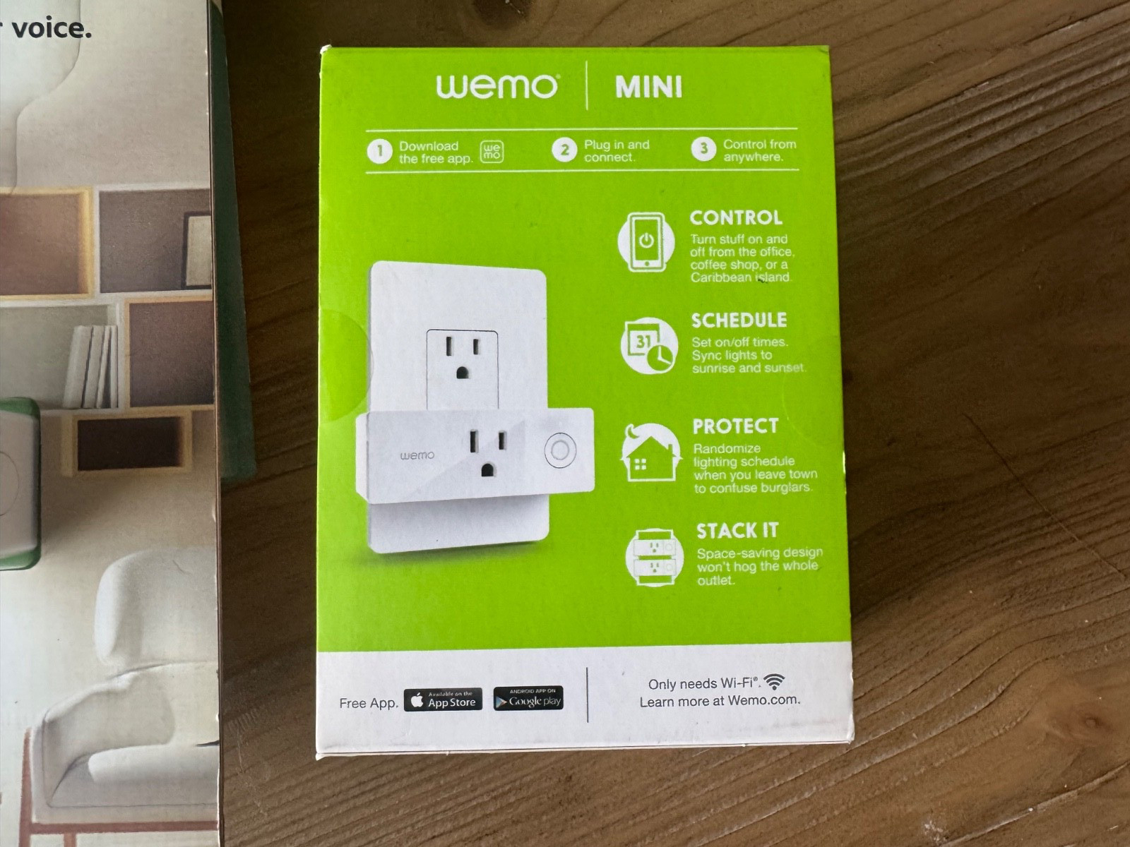 Wemo Smart Home Starter Kit Smart Plug & Switch Controlled Google Apple Alexa