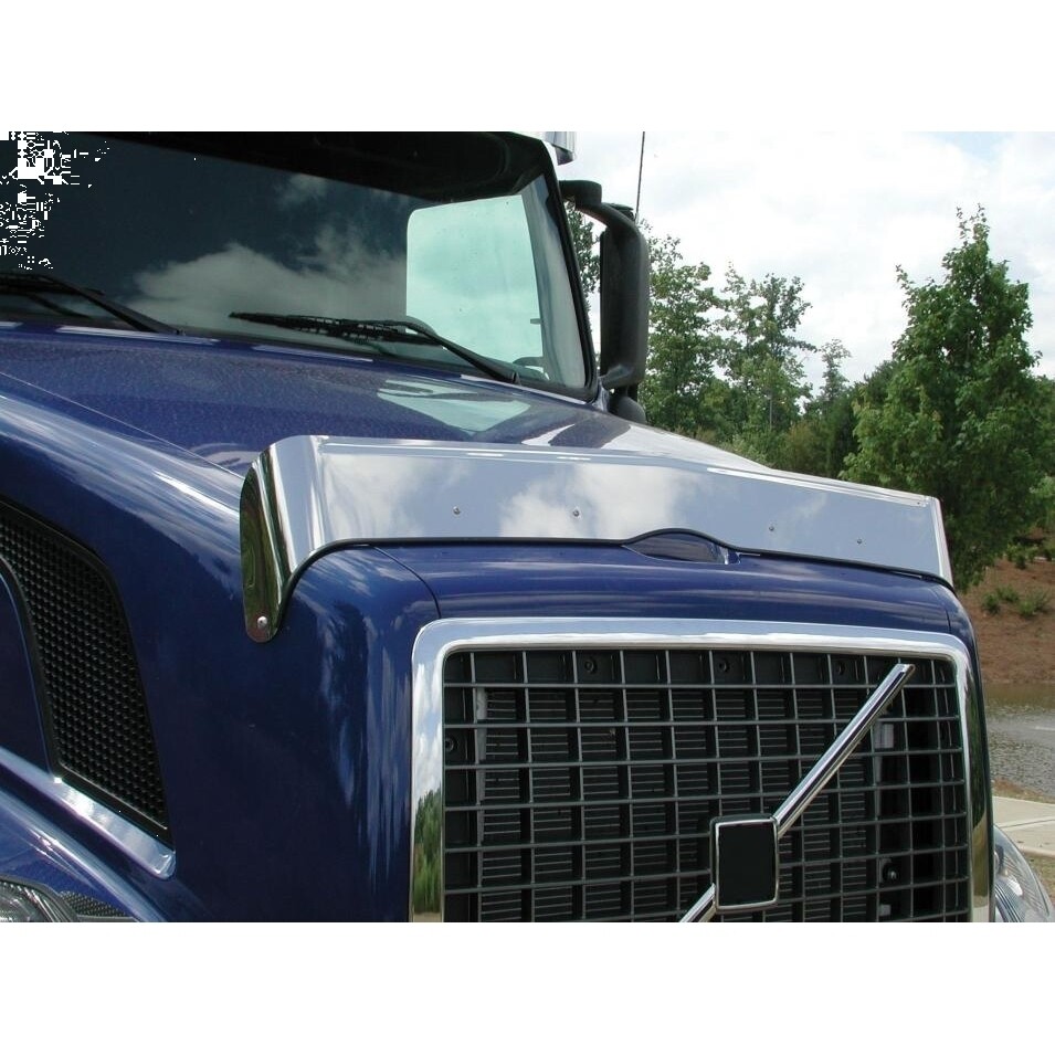Stainless Bug Deflector for 2003-2017 Volvo VN/VNL