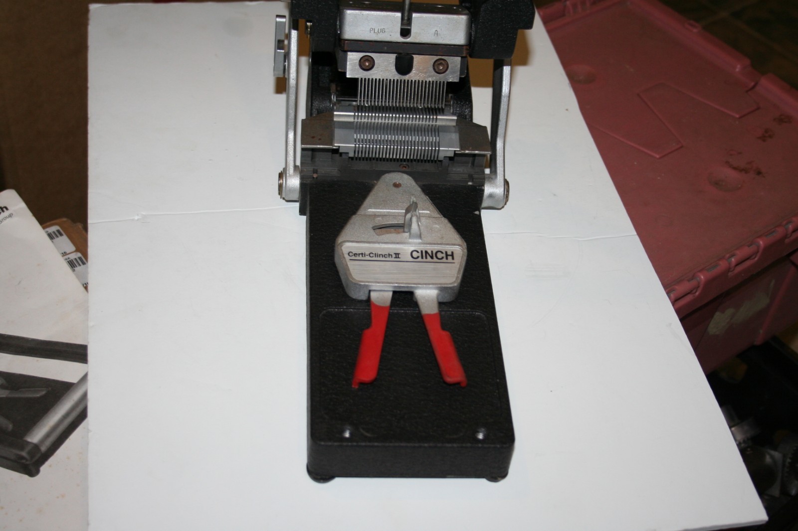 Trw Certi- CLINCH Cinch Termination and crimper tool