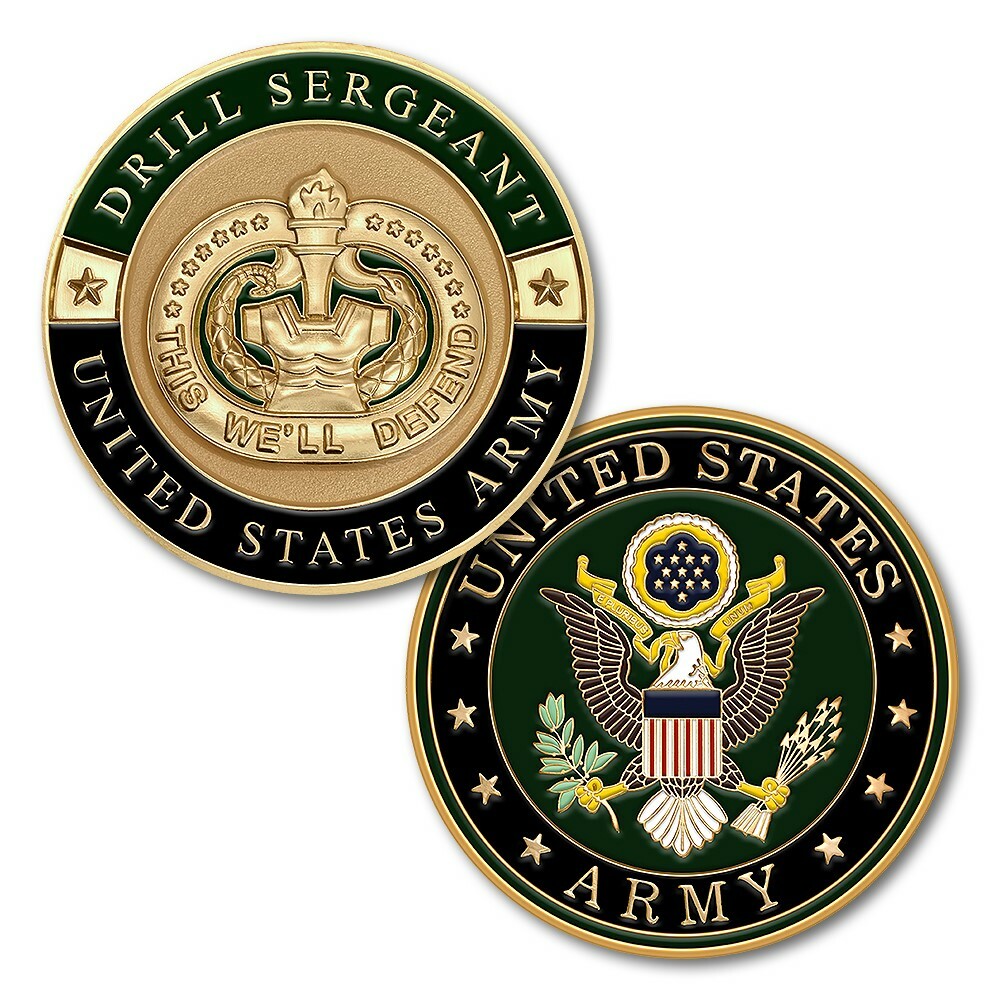 NEW  U.S. Army Drill Sergeant Challenge Coin