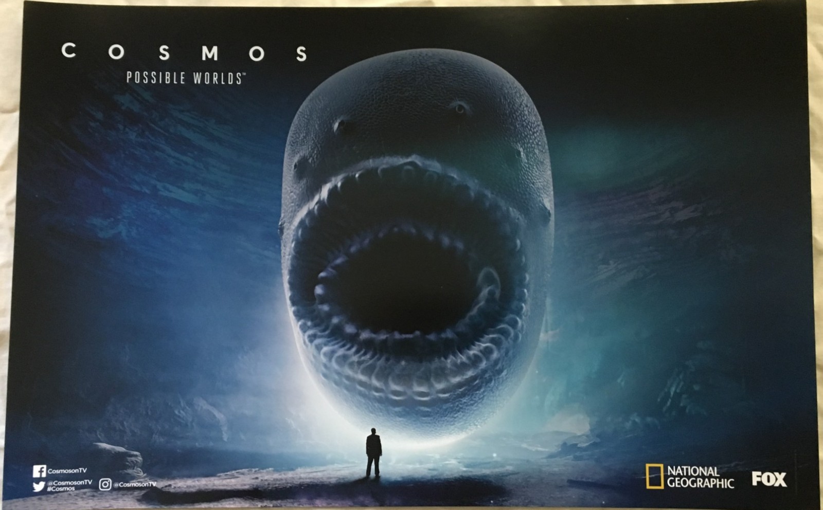 Cosmos Possible Worlds 2018 Comic-Con SDCC 11x17 poster Neil deGrasse Tyson NEW
