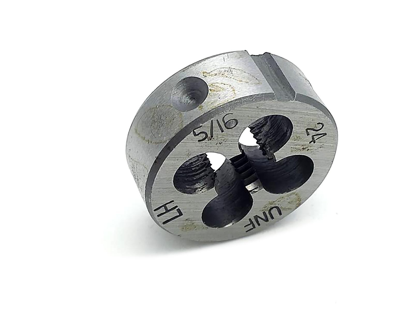 New HSS 5/16-24 UNF Die Left Hand Thread