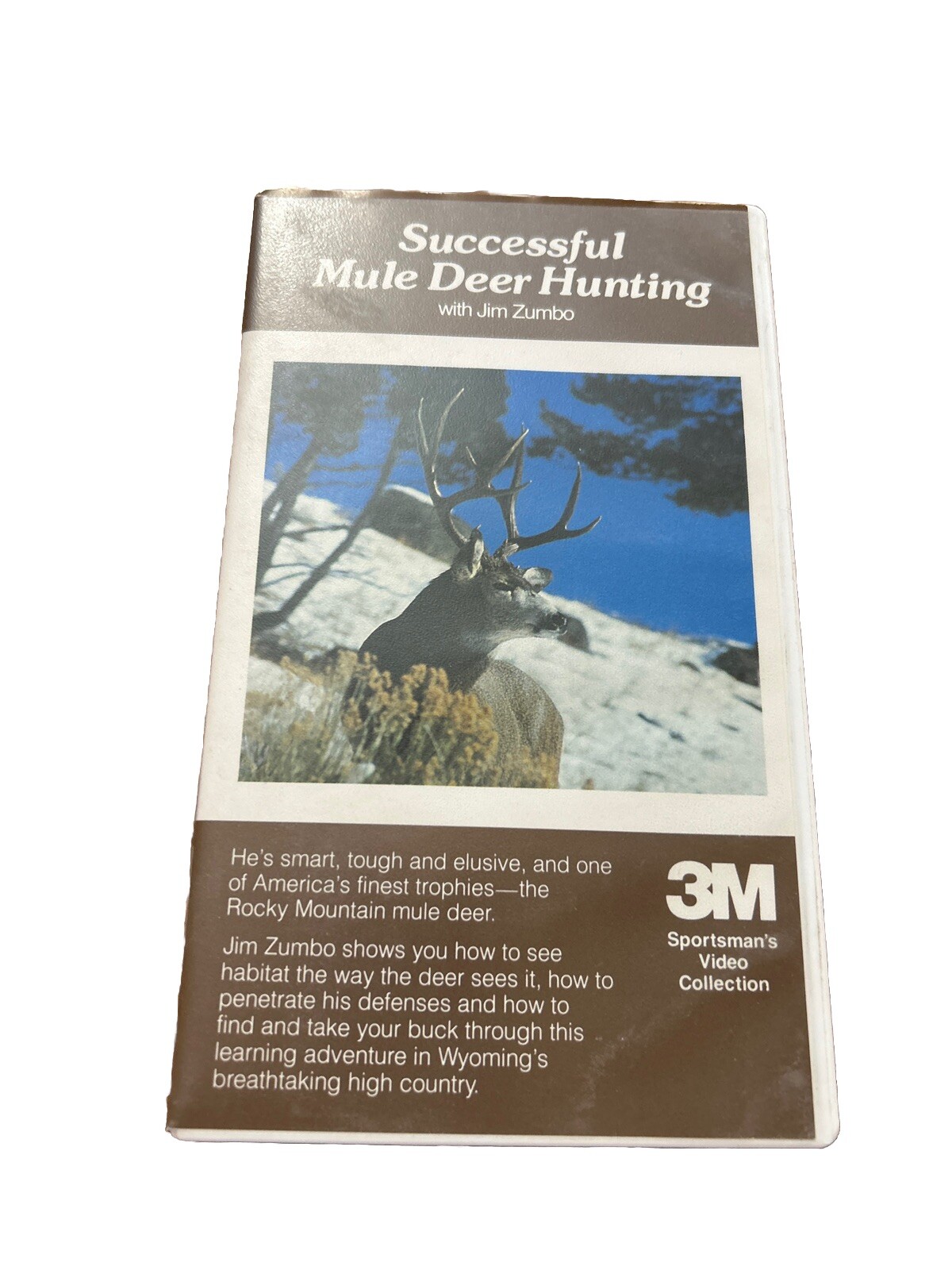 Successful Mule Deer Hunting , Pre-Owned VHS (Jim Zumbo )