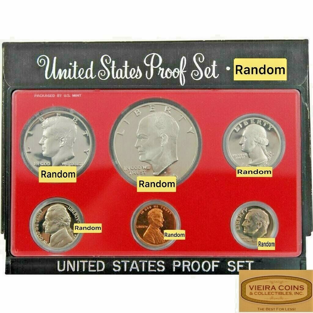1981 U.S Proof Set with Original Black Box  - #C81NQ