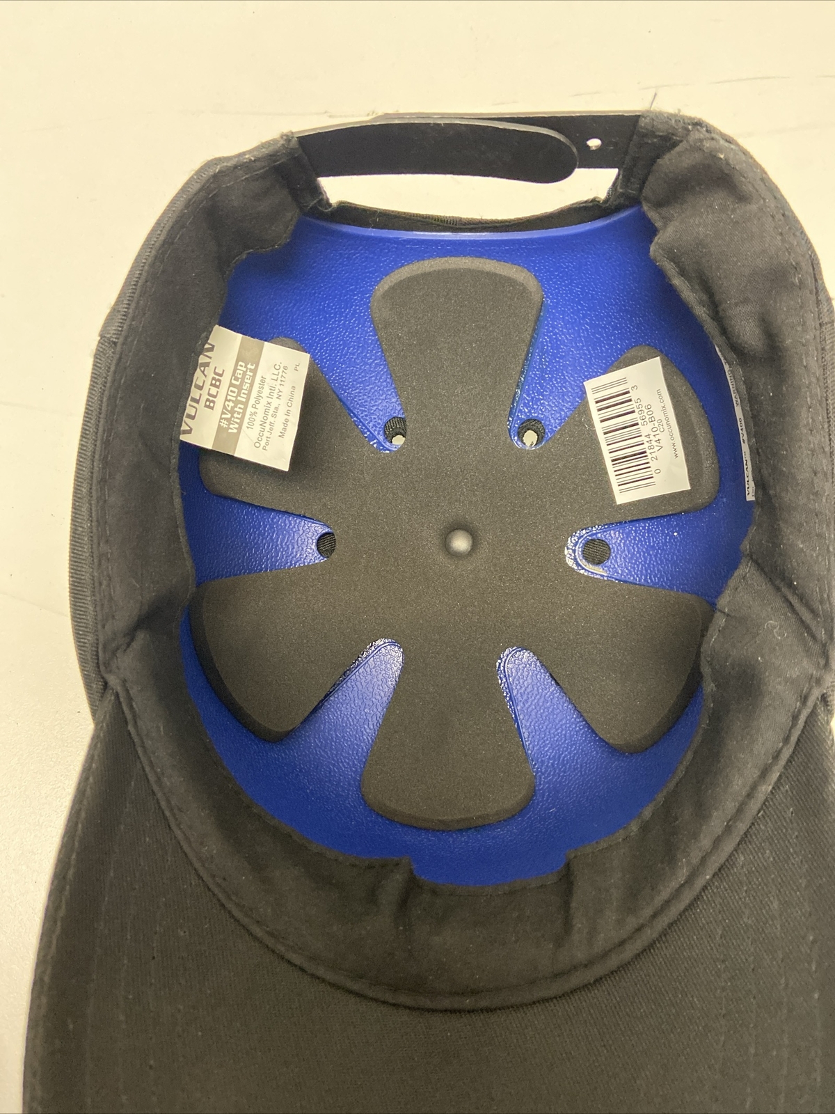 Vulcan V400 Hat Insert with Bump Baseball Cap Insert