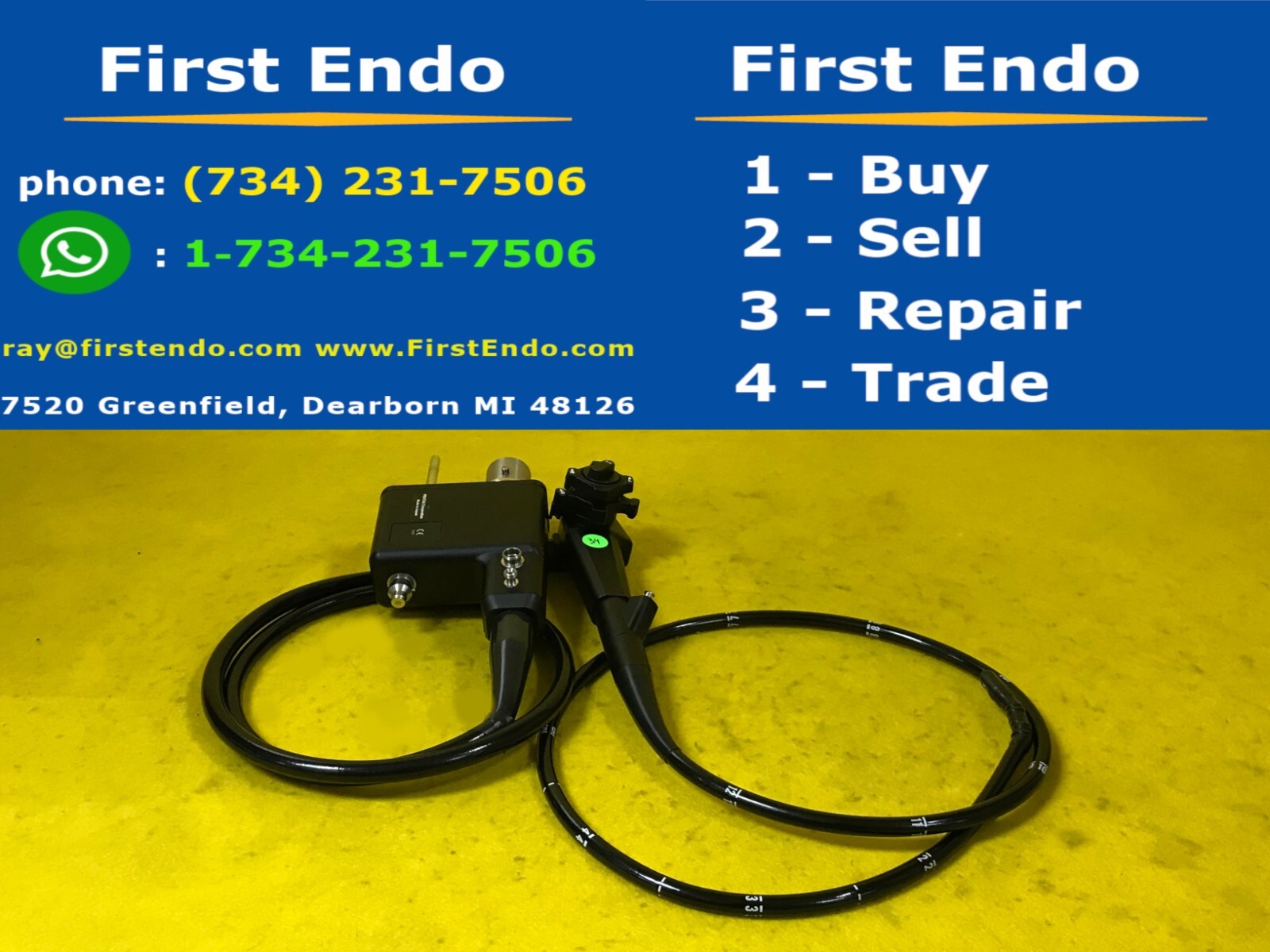 Pentax ED-3230K Duodenoscope Endoscope Endoscopy (34) Need Repair
