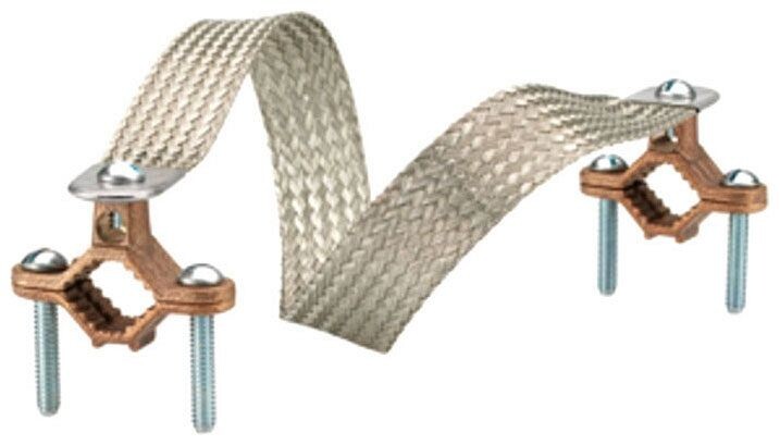 Bridgeport Fittings BJ-400, 2-1/2 to 4", 24", Bronze/Copper Bonding Jumper, 1 pc