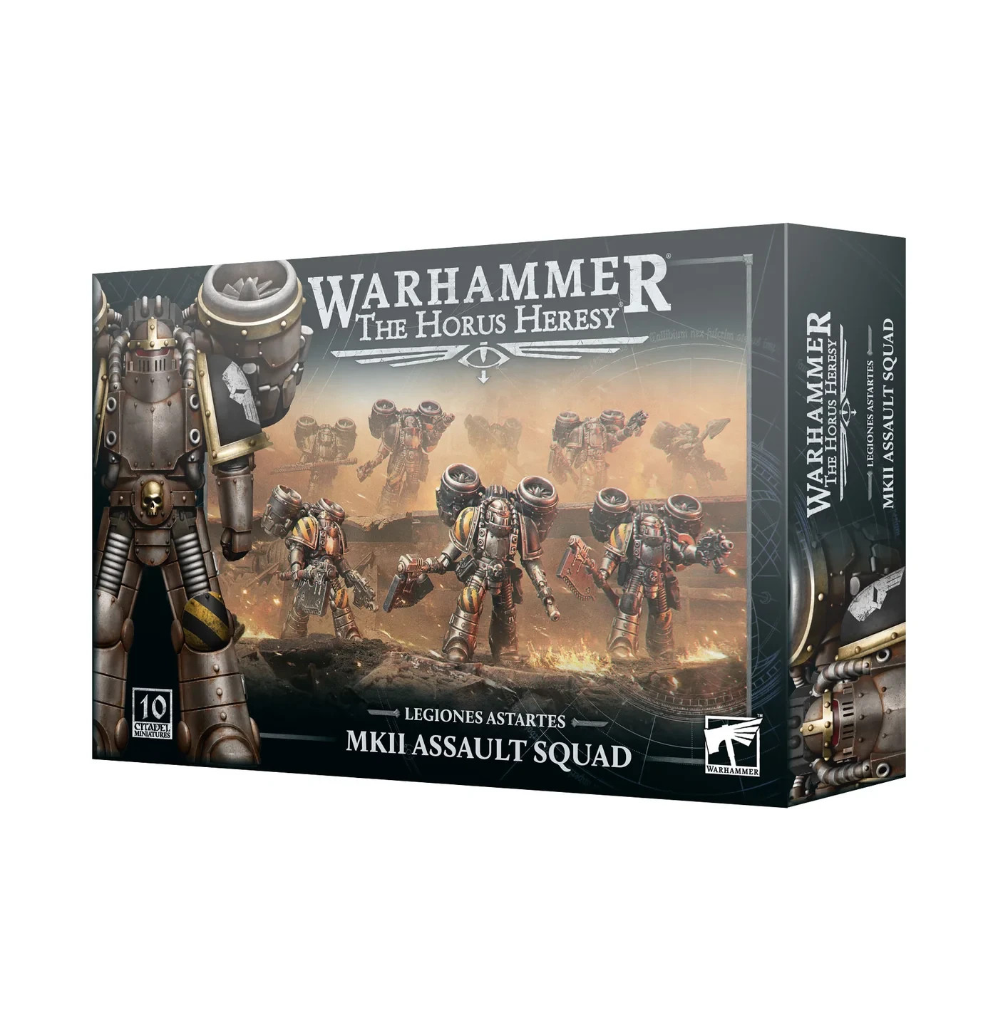 Warhammer Horus Heresy - Legiones Astartes: MkII Assault Squad - Brand New