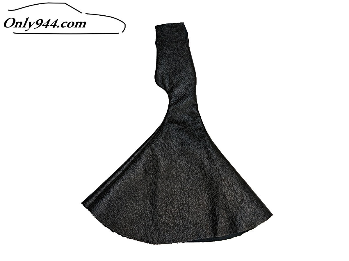 Porsche 944 85.5-91 Black Leather Shifter Cover, Genuine Leather
