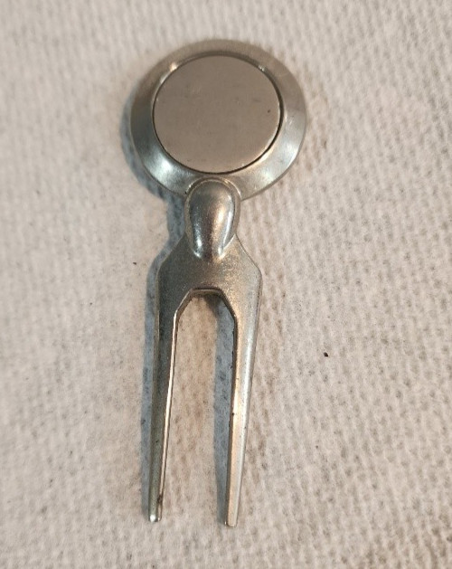 VTG 1990's Alloy Golf Divot Repair Tool Multi-purpose Repairing Greens