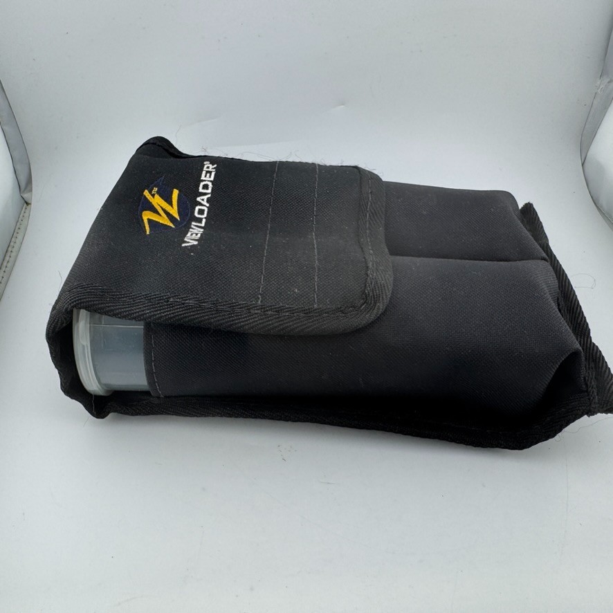 Viewloader Paintball Holder Belt Case w/ 2 Reloading Plastic Containers