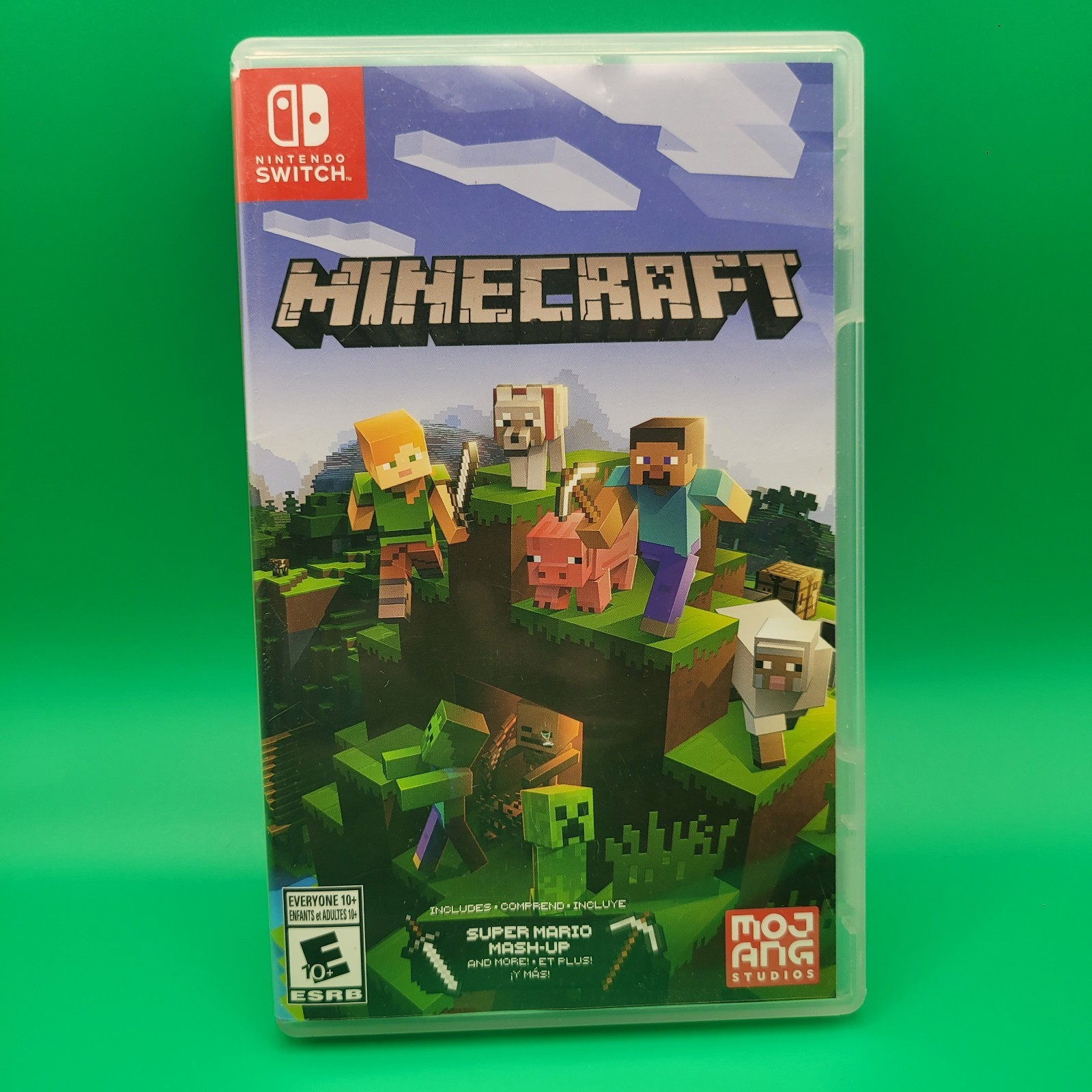 Replacement Case (NO GAME) Minecraft Nintendo Switch - Fast Tracked Shipping