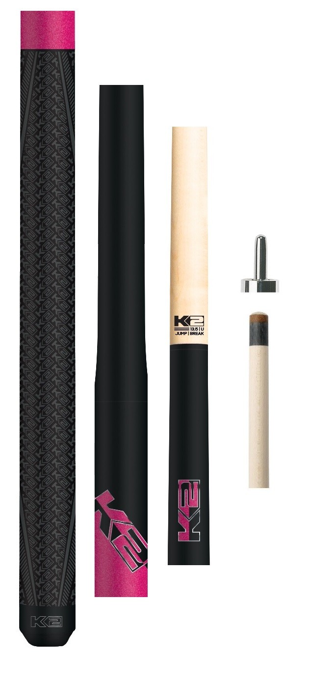 New Koda k2 KLJBPK Pink 6 in 1 Jump Break Cue - Sport Wrap - Break Jump Cue