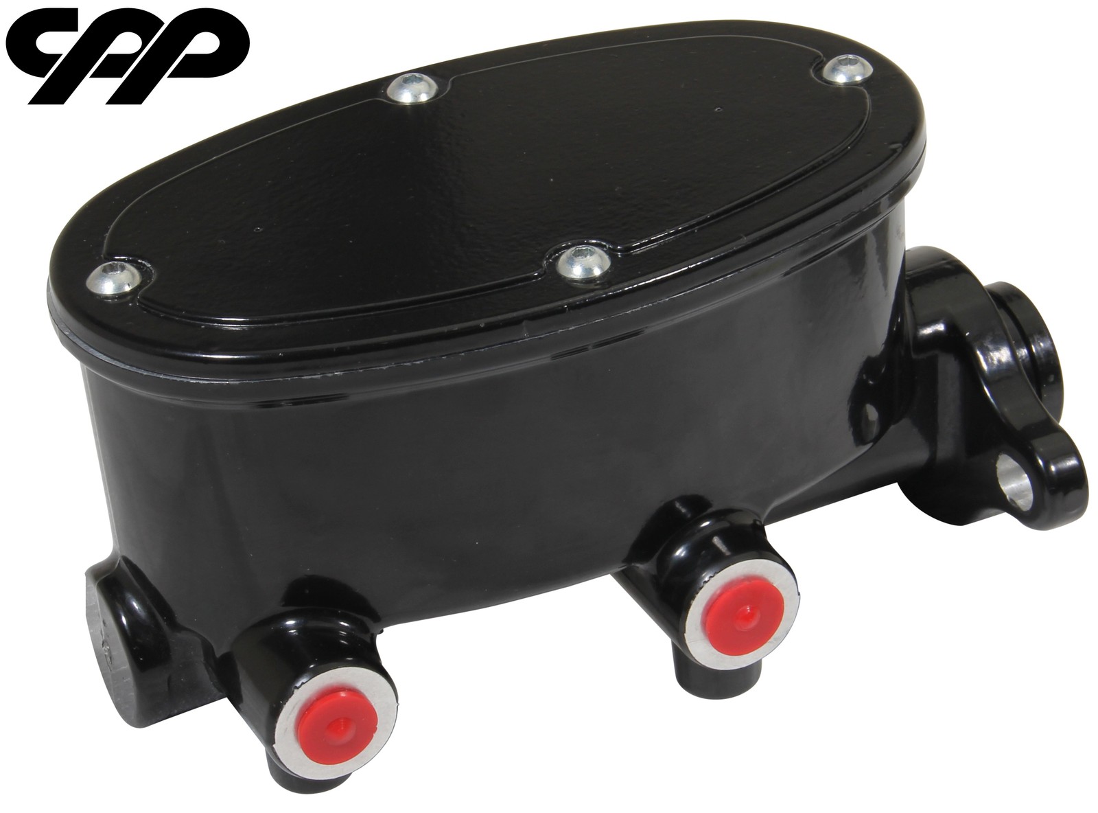 64-72 Chevy Chevelle CPP Black Tandem Oval Aluminum Master Cylinder 1" Bore