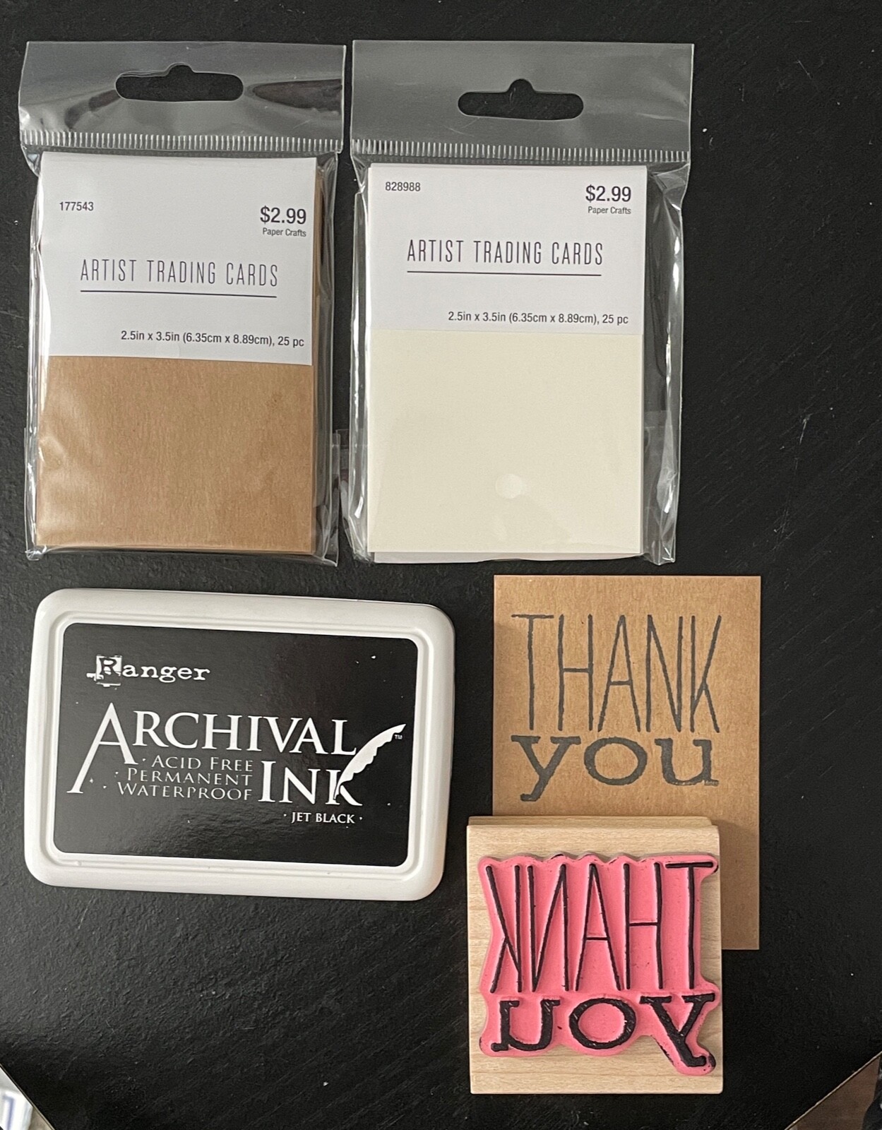 Various Mailing Supplies: Bubble Mailers, Mini Gift Bags, Thank You Cards, Etc.