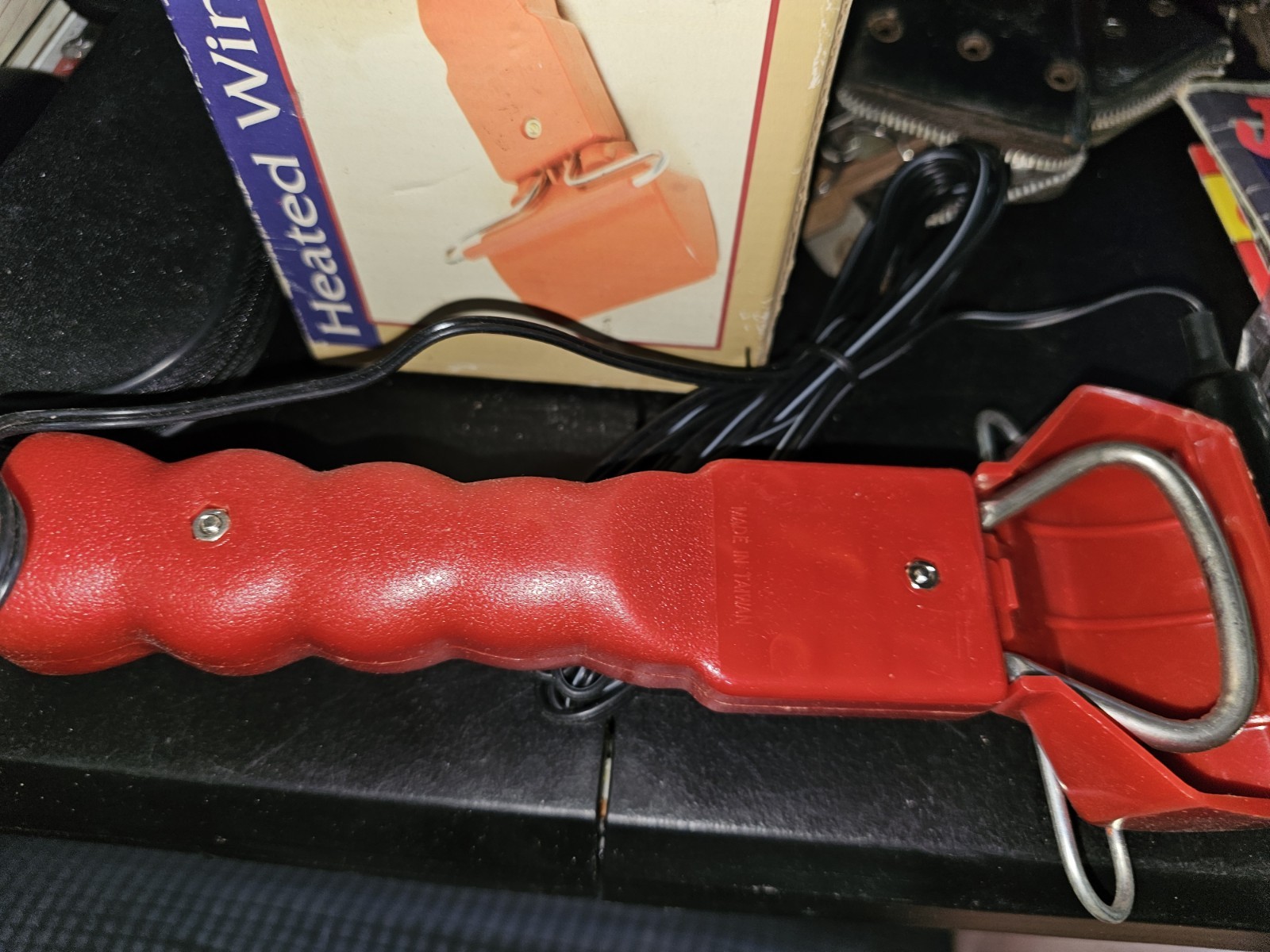 Heated Windshield Ice Scraper Vintage