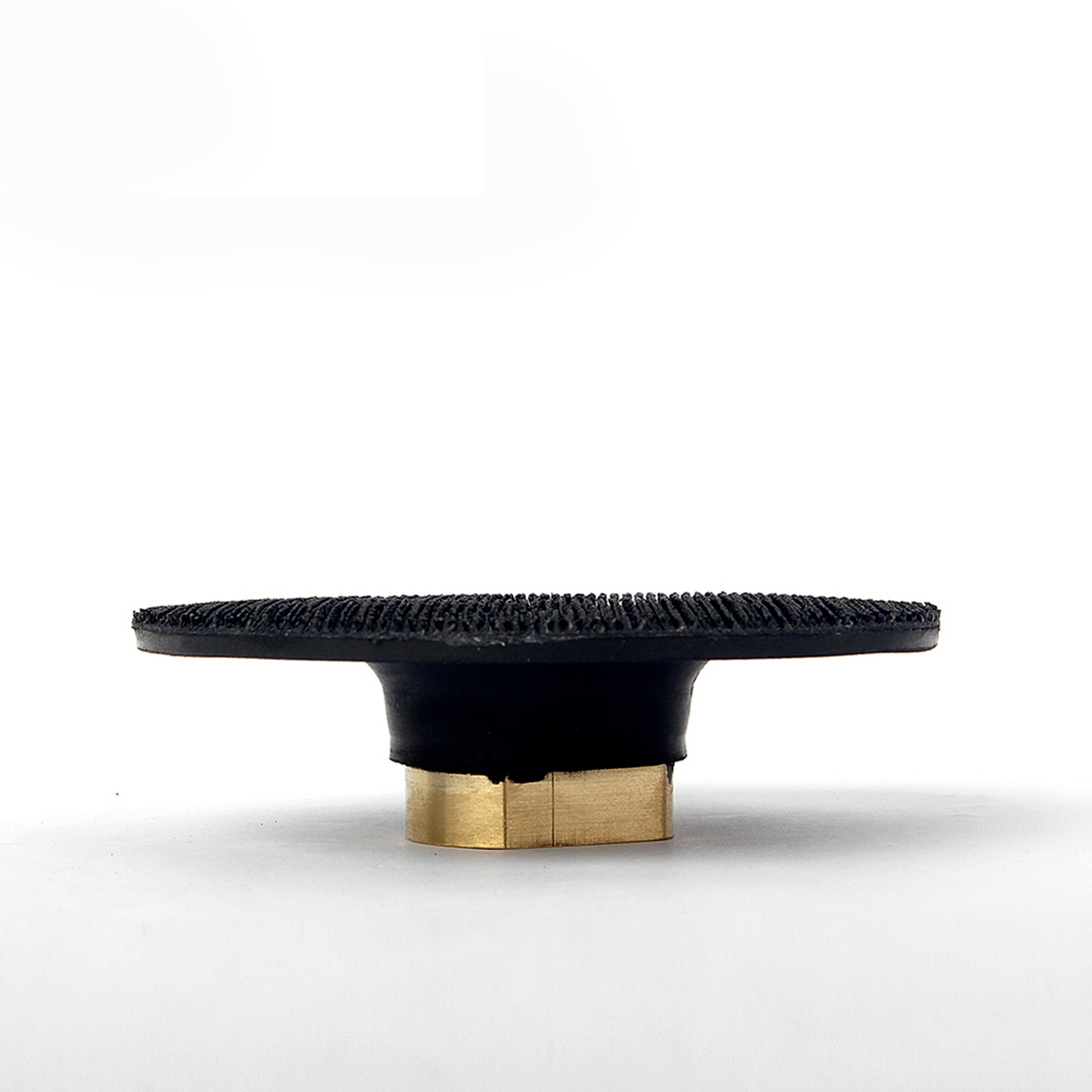 Rubber Backing Pad 3.5" Extra Flexible Backer Pad Hook Loop Backer 5/8" 11