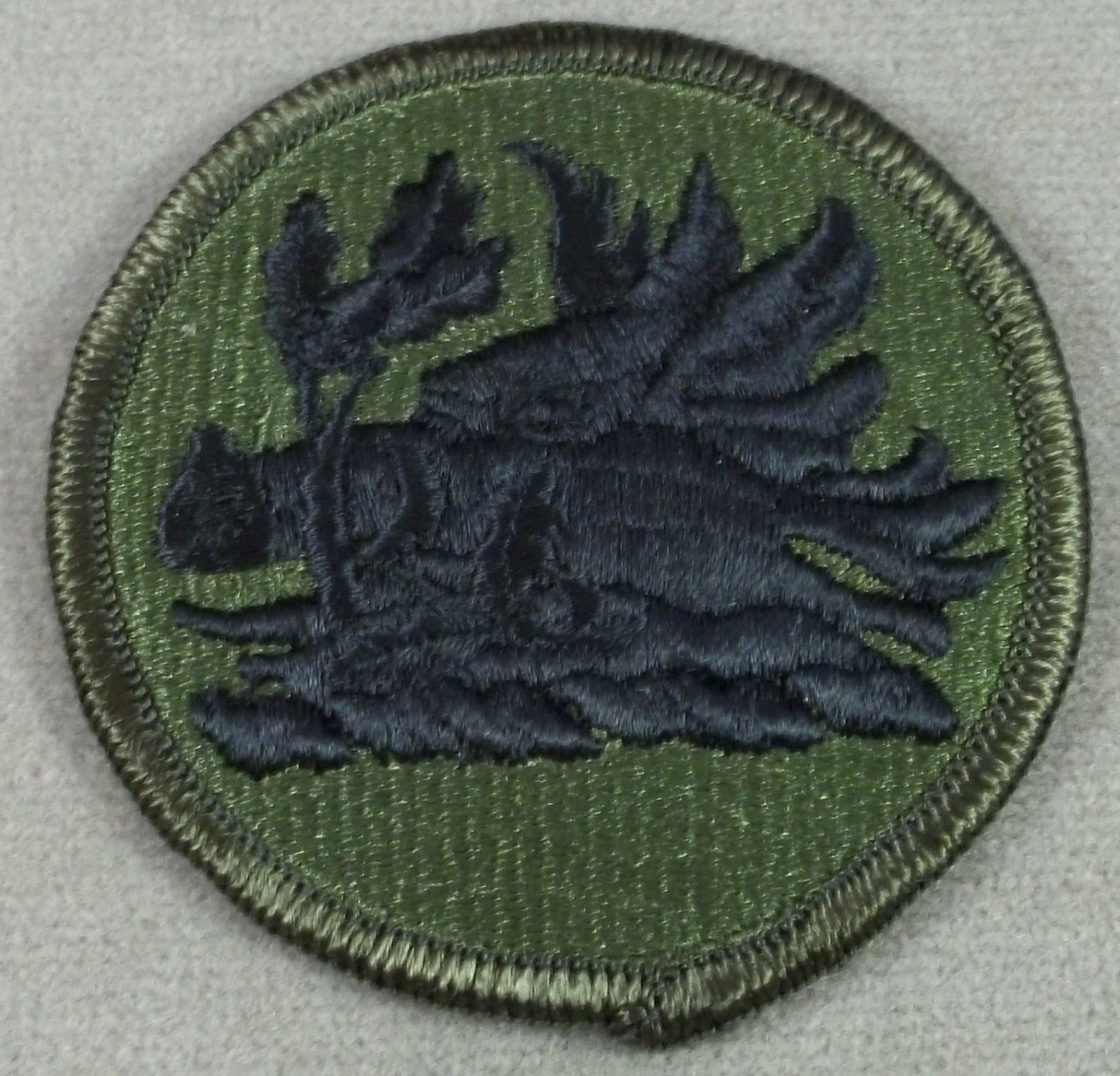 Georgia National Guard Headquarters Subdued Merrowed Edge Patch