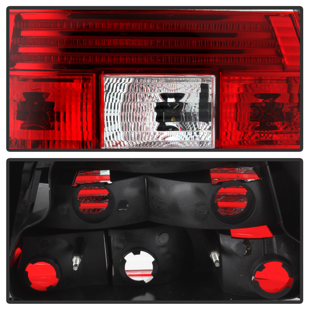 1997 1998 1999 2000 BMW E39 528i 540i M5 Red Clear Tail Lights Lamps Left+Right