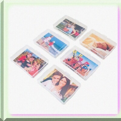 Clear Photo Box for Organizing and Protecting Memories