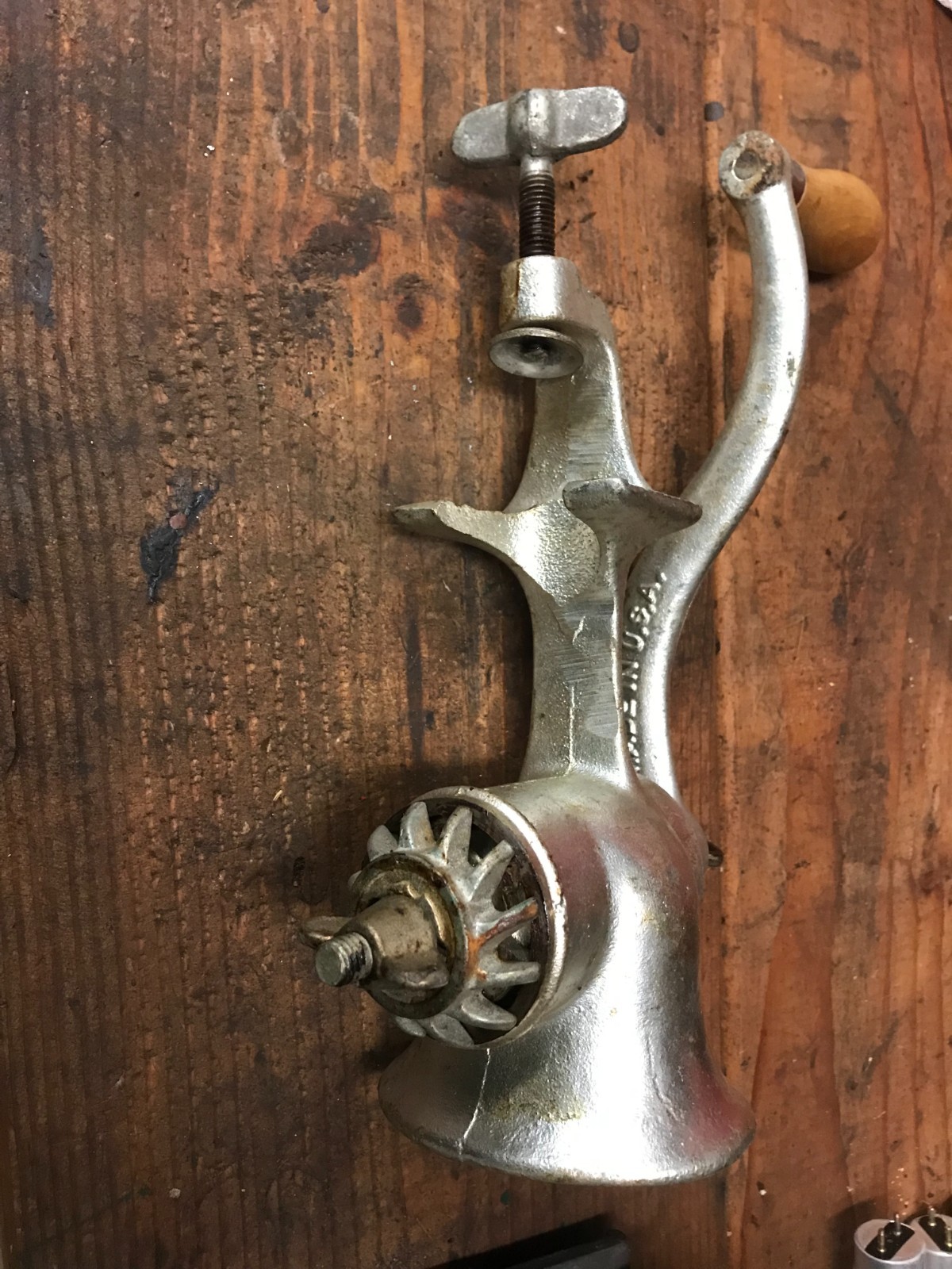 Two Meat Grinders Used Check Pictures